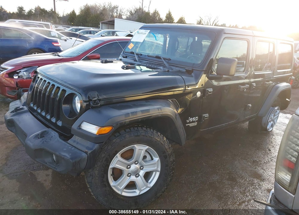 2020 JEEP WRANGLER UNLIMITED SPORT S 4X4 VIN: 1C4HJXDG4LW298411