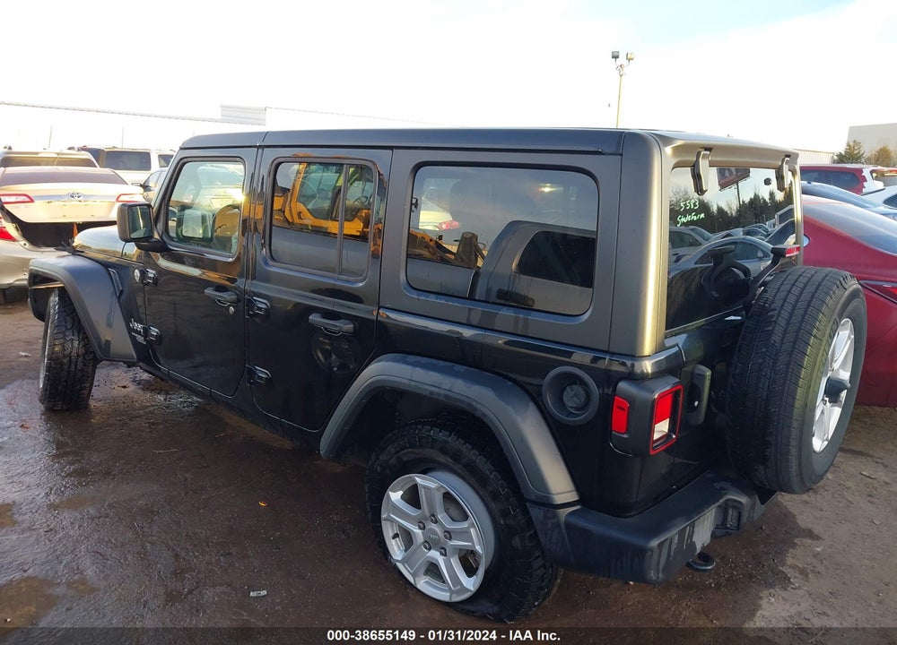 2020 JEEP WRANGLER UNLIMITED SPORT S 4X4 VIN: 1C4HJXDG4LW298411