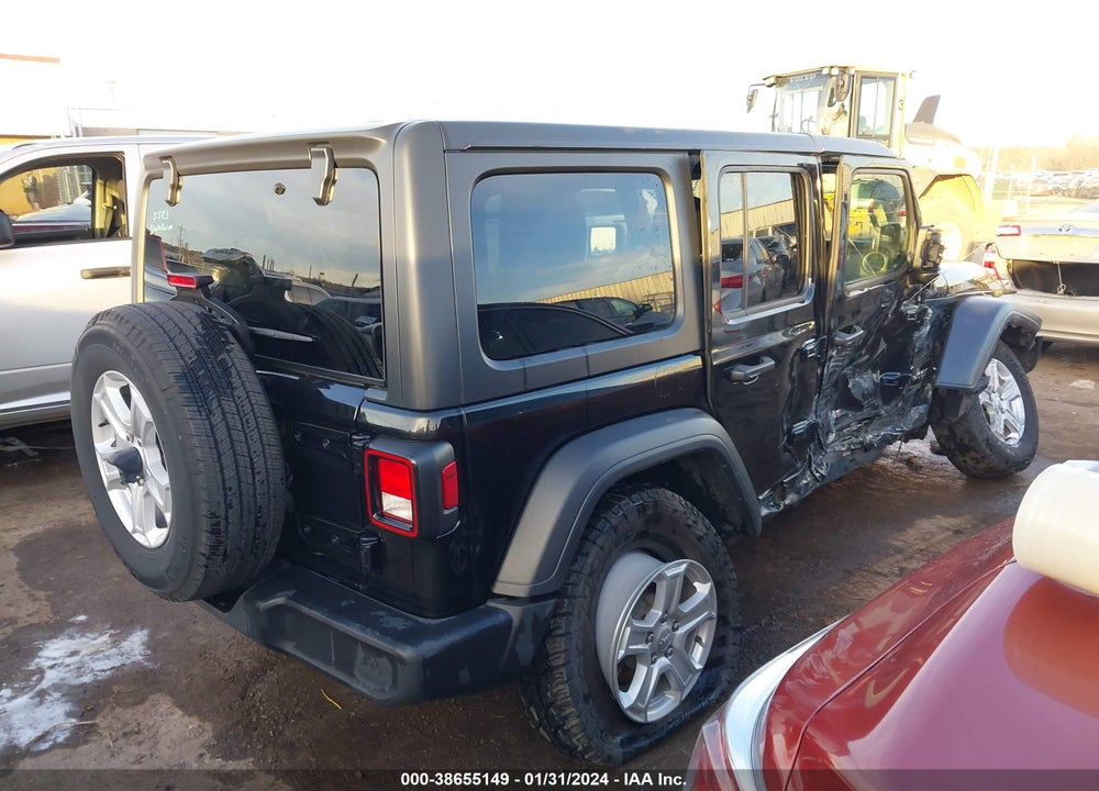 2020 JEEP WRANGLER UNLIMITED SPORT S 4X4 VIN: 1C4HJXDG4LW298411