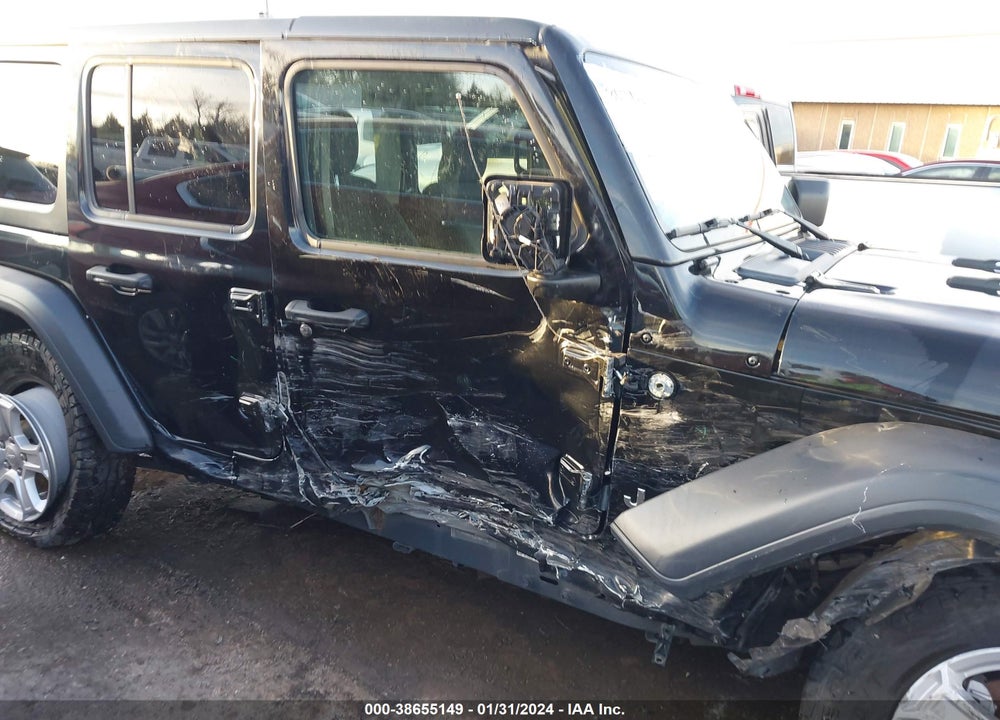 2020 JEEP WRANGLER UNLIMITED SPORT S 4X4 VIN: 1C4HJXDG4LW298411