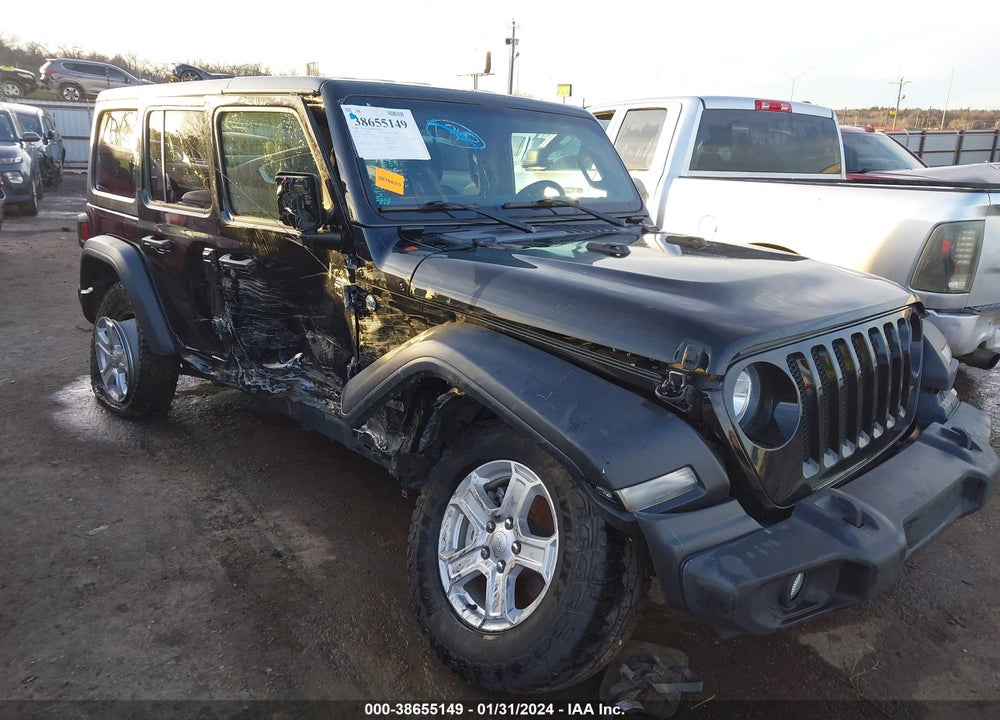 2020 JEEP WRANGLER UNLIMITED SPORT S 4X4 VIN: 1C4HJXDG4LW298411