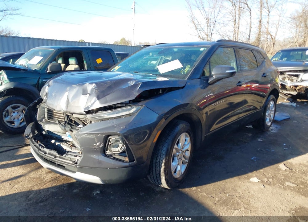 2021 CHEVROLET BLAZER FWD 2LT VIN: 3GNKBCR48MS538977