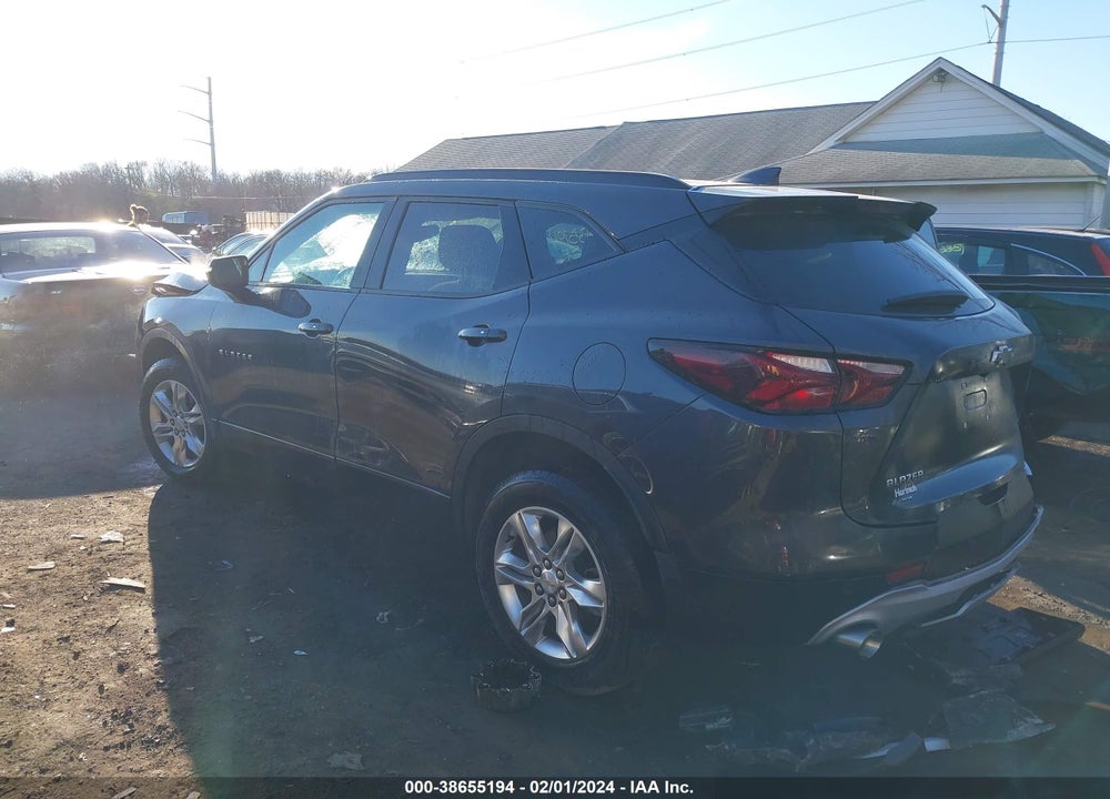 2021 CHEVROLET BLAZER FWD 2LT VIN: 3GNKBCR48MS538977
