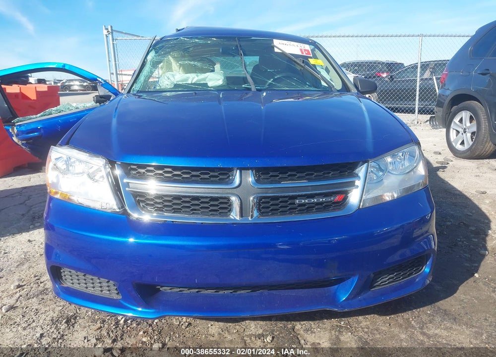 2013 DODGE AVENGER SE VIN: 1C3CDZAB5DN517975