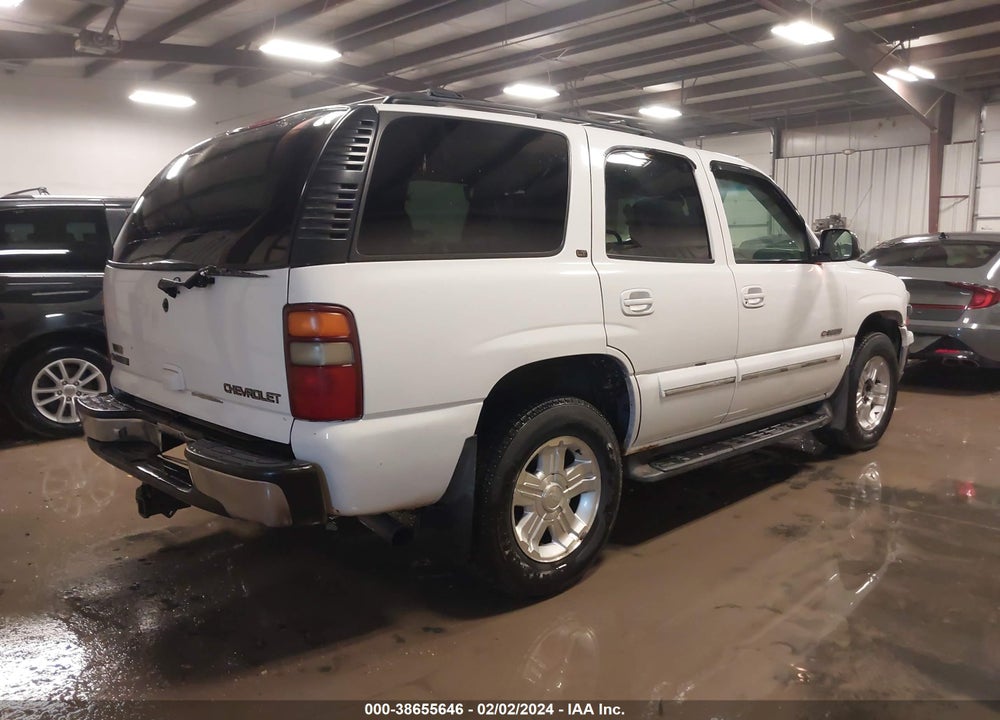 2001 CHEVROLET TAHOE LT VIN: 1GNEK13T01R127265