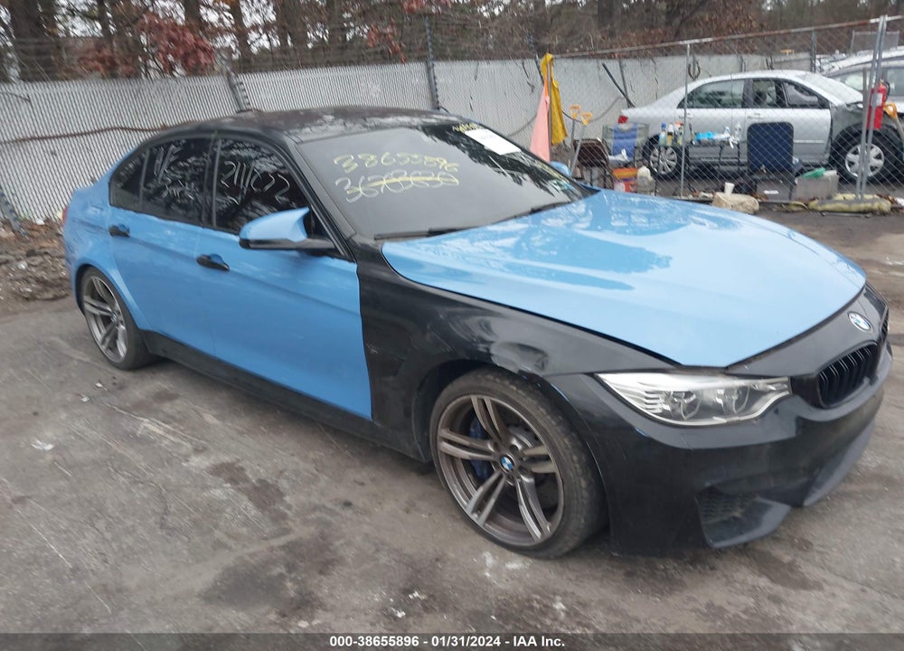 2017 BMW M3 VIN: WBS8M9C57H5G83716