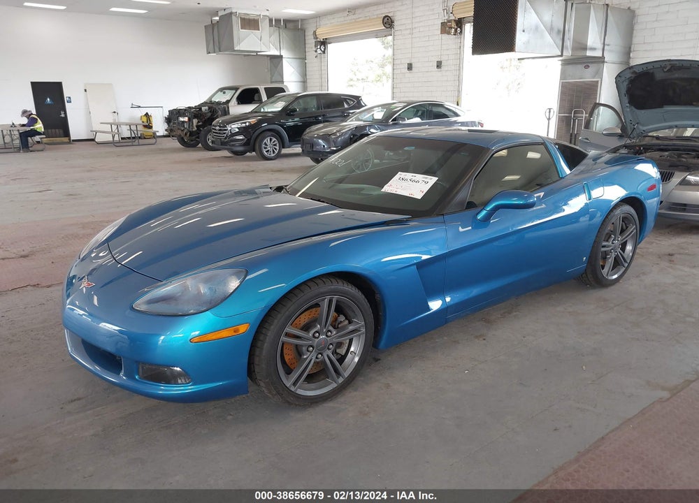 2008 CHEVROLET CORVETTE VIN: 1G1YY25WX85115135