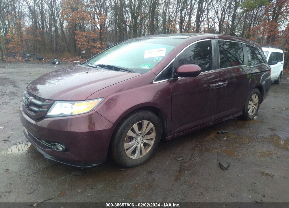 2014 HONDA ODYSSEY EX-L VIN: 5FNRL5H6XEB021824
