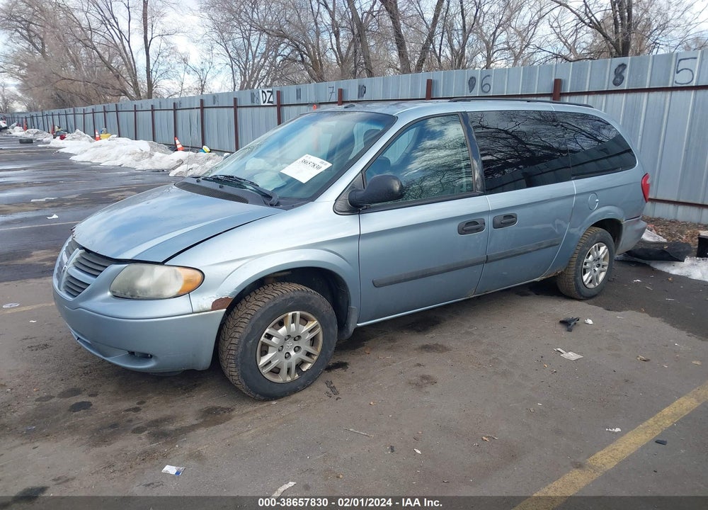 2006 DODGE GRAND CARAVAN SE VIN: 1D4GP24RX6B578315
