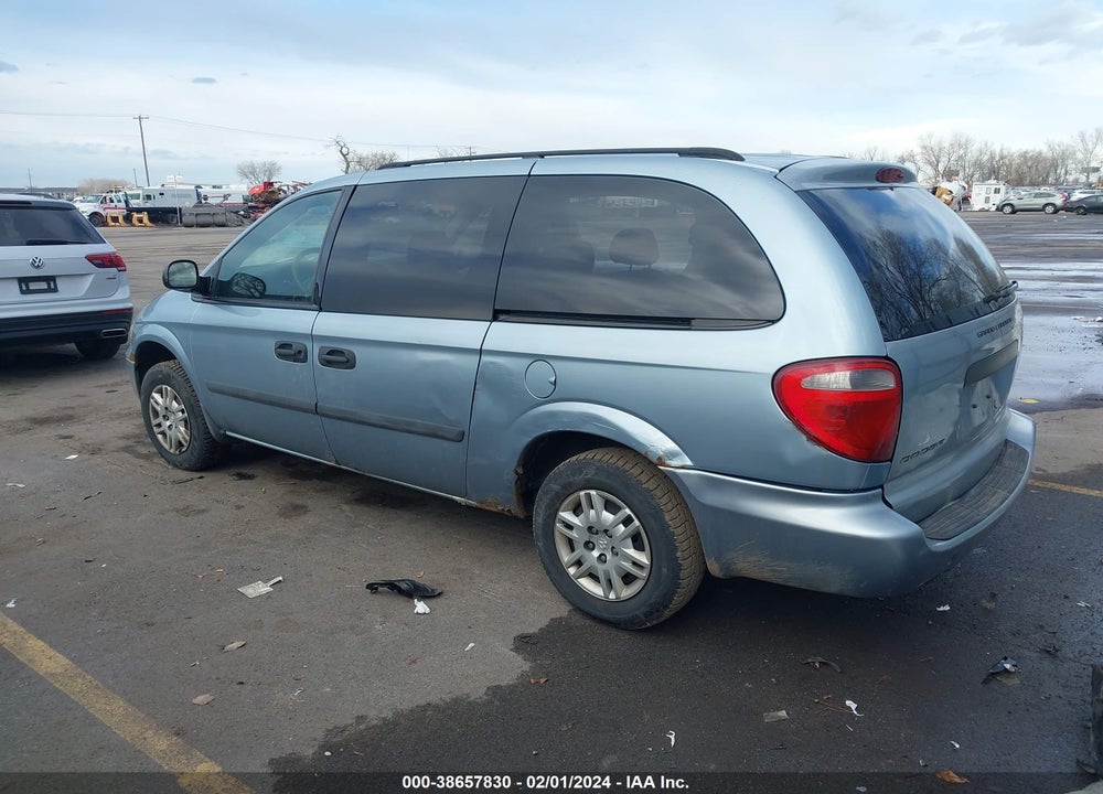 2006 DODGE GRAND CARAVAN SE VIN: 1D4GP24RX6B578315