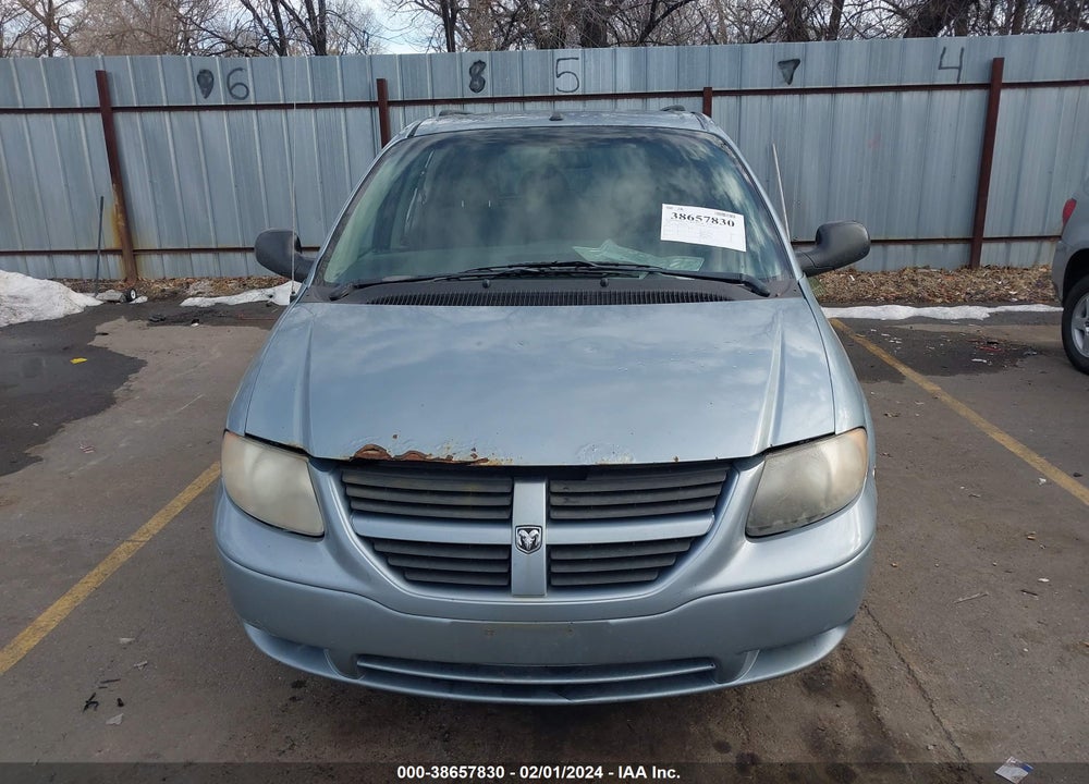 2006 DODGE GRAND CARAVAN SE VIN: 1D4GP24RX6B578315