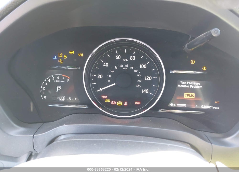 2021 HONDA HR-V 2WD EX VIN: 3CZRU5H59MM710682