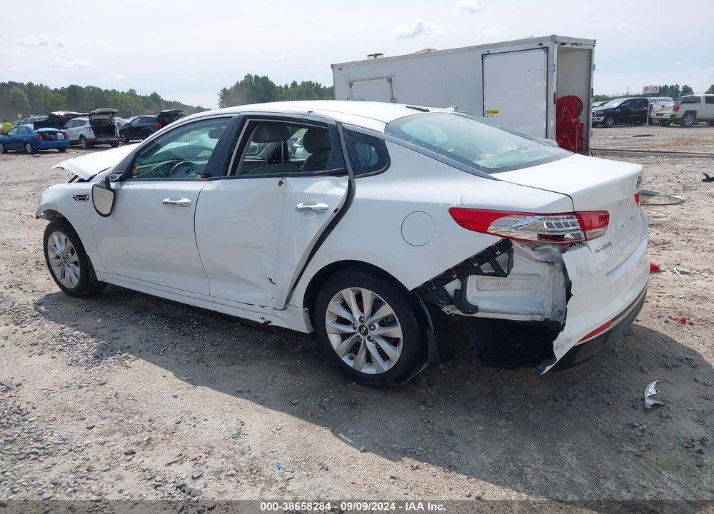 2016 KIA OPTIMA EX VIN: 5XXGU4L32GG050505