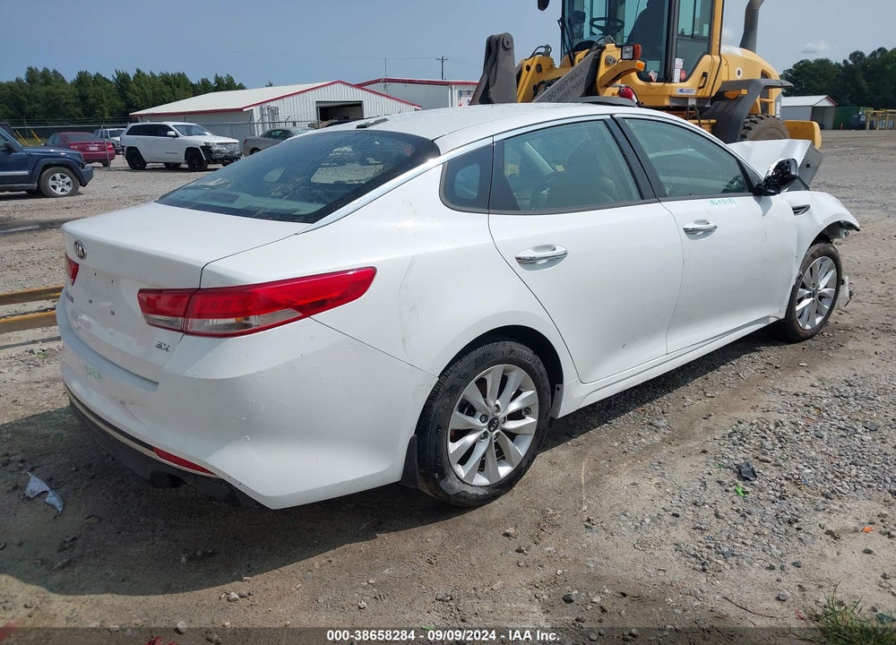 2016 KIA OPTIMA EX VIN: 5XXGU4L32GG050505