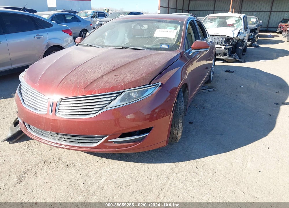 2014 LINCOLN MKZ HYBRID VIN: 3LN6L2LU4ER822394