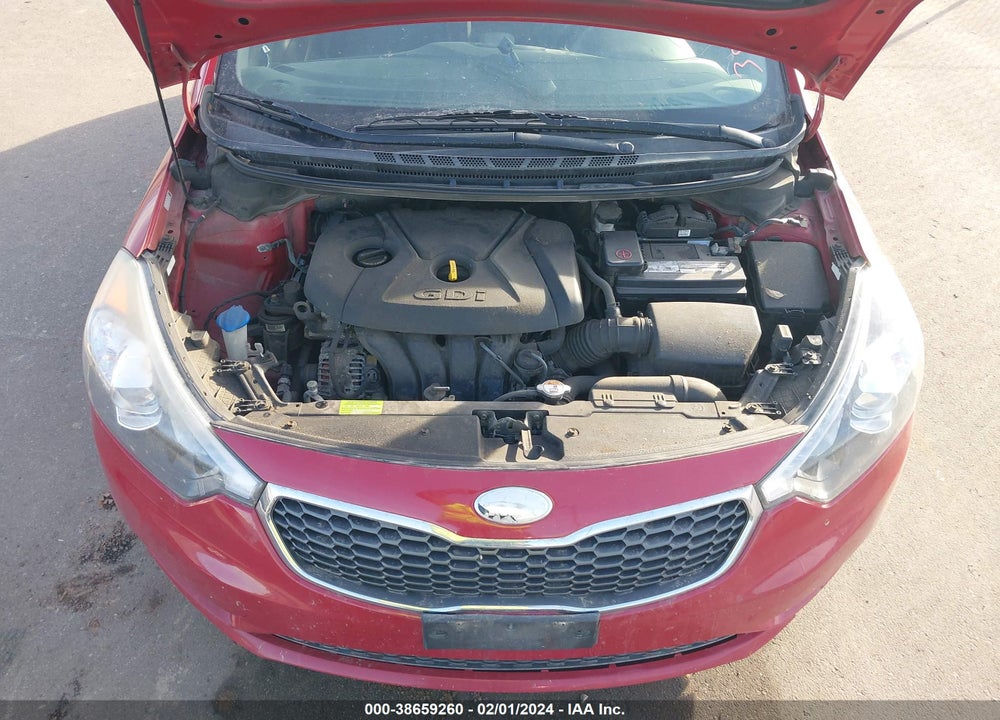 2014 KIA FORTE EX VIN: KNAFX4A80E5115447