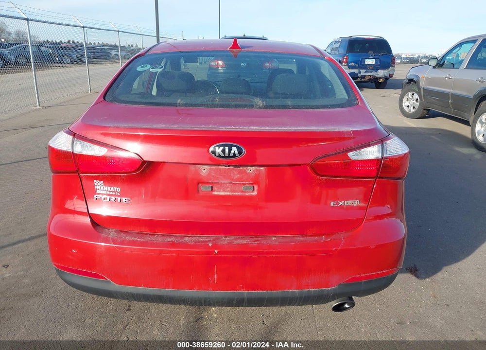 2014 KIA FORTE EX VIN: KNAFX4A80E5115447