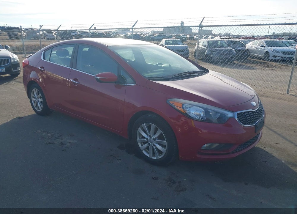 2014 KIA FORTE EX VIN: KNAFX4A80E5115447