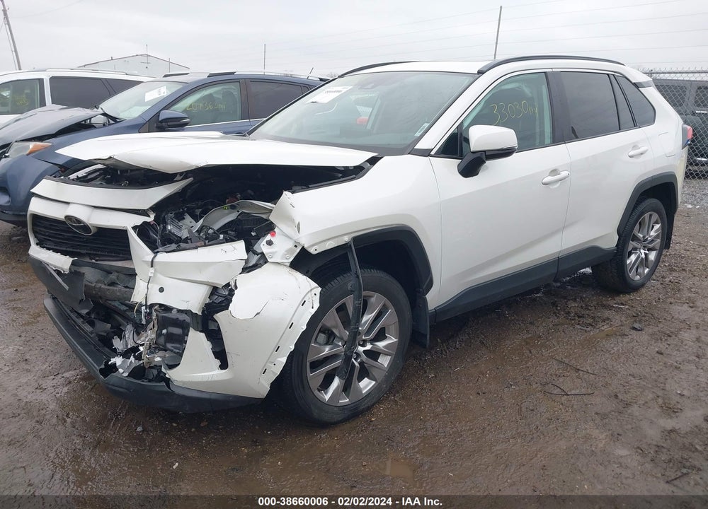 2021 TOYOTA RAV4 XLE PREMIUM VIN: 2T3A1RFV5MW234595