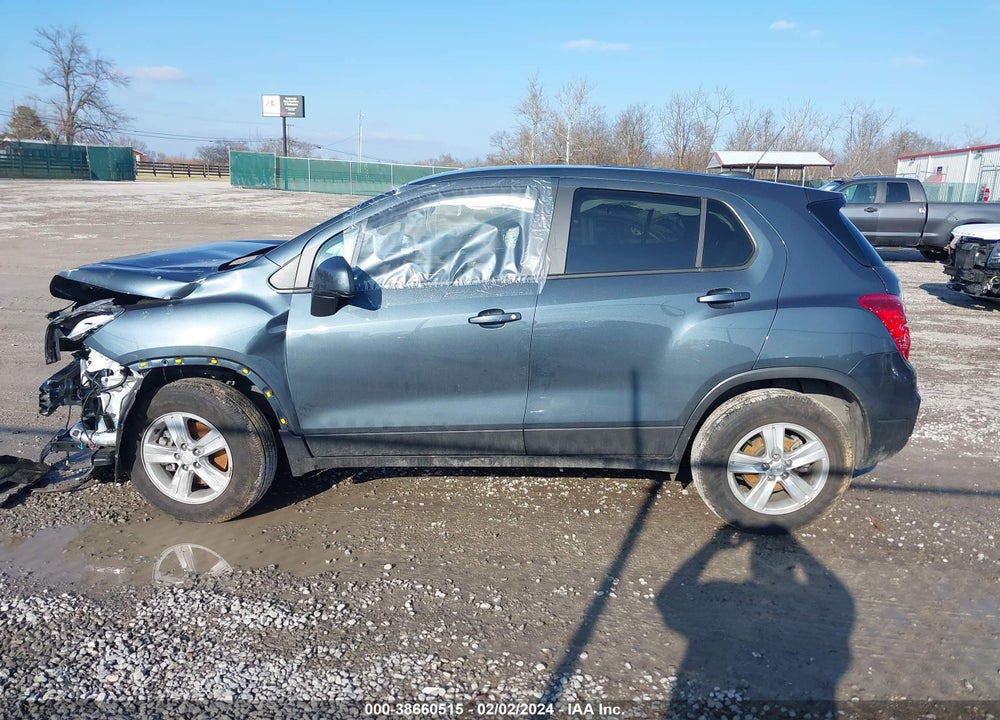 2022 CHEVROLET TRAX AWD LS VIN: KL7CJNSM7NB544544