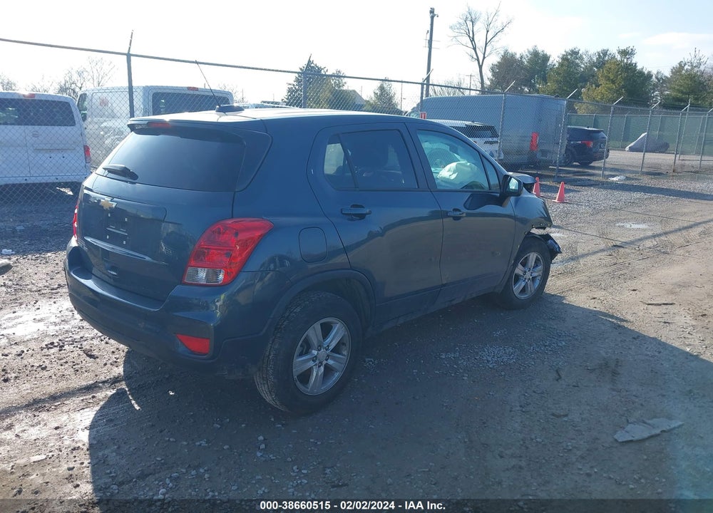 2022 CHEVROLET TRAX AWD LS VIN: KL7CJNSM7NB544544