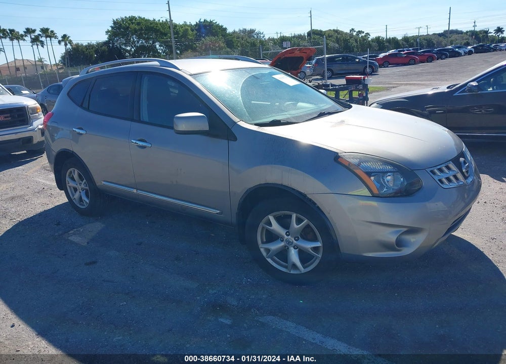 2011 NISSAN ROGUE VIN: JN8AS5MV1BW257206