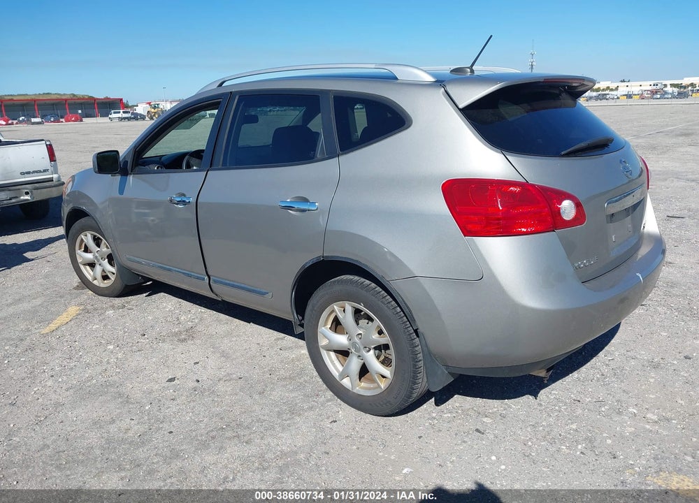 2011 NISSAN ROGUE VIN: JN8AS5MV1BW257206