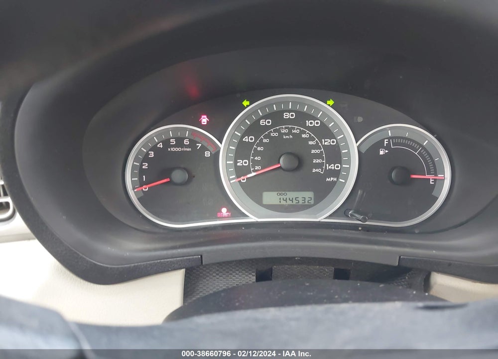 2010 SUBARU IMPREZA 2.5I VIN: JF1GH6A65AH813128