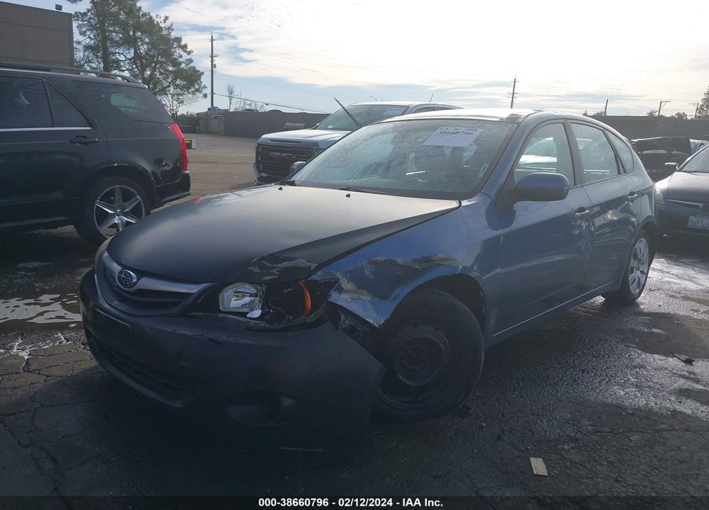 2010 SUBARU IMPREZA 2.5I VIN: JF1GH6A65AH813128