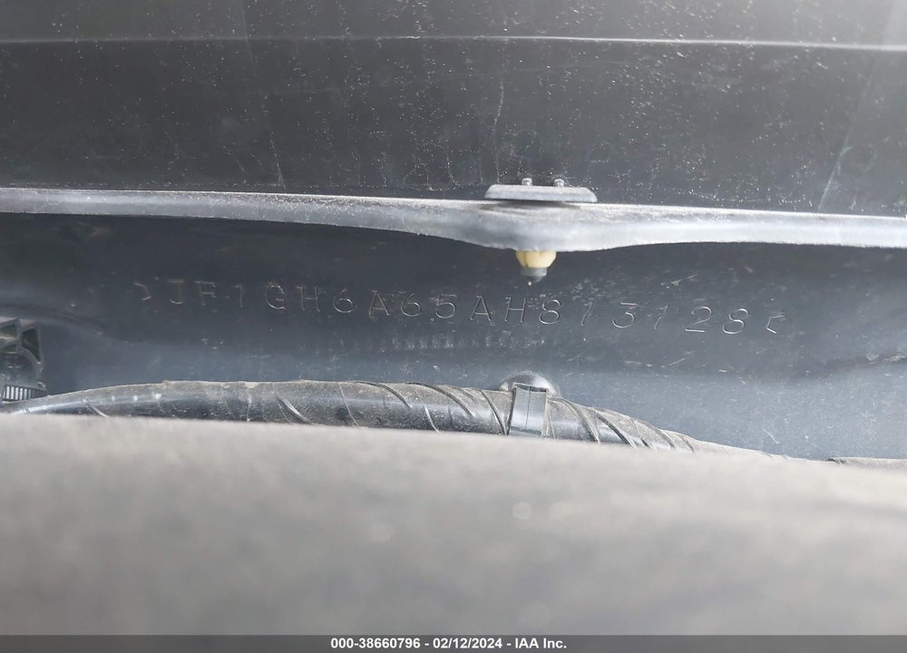 2010 SUBARU IMPREZA 2.5I VIN: JF1GH6A65AH813128