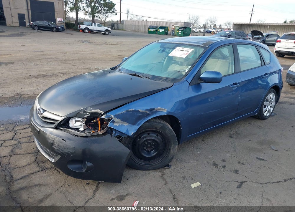 2010 SUBARU IMPREZA 2.5I VIN: JF1GH6A65AH813128