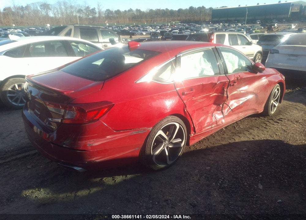 2018 HONDA ACCORD SPORT VIN: 1HGCV1F36JA237935