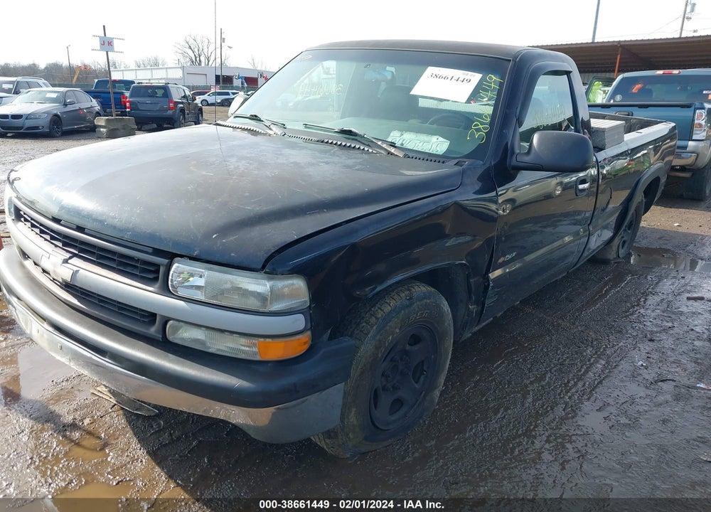 1999 CHEVROLET SILVERADO 1500 VIN: 1GCEC14W5XE120505