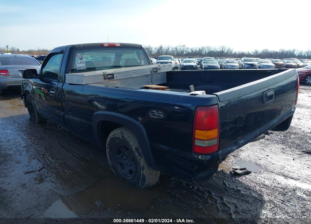 1999 CHEVROLET SILVERADO 1500 VIN: 1GCEC14W5XE120505