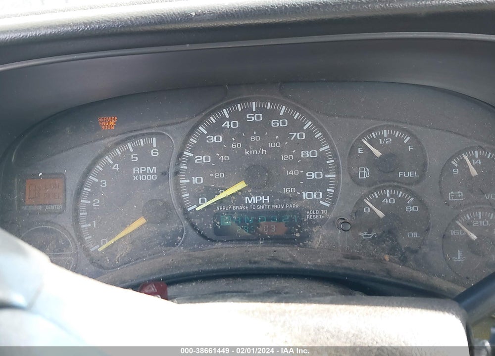 1999 CHEVROLET SILVERADO 1500 VIN: 1GCEC14W5XE120505