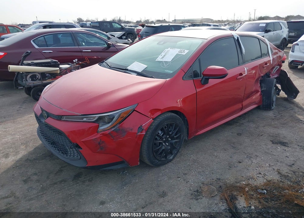 2020 TOYOTA COROLLA LE VIN: JTDEPRAE9LJ077982