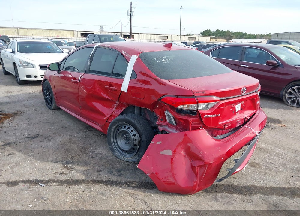 2020 TOYOTA COROLLA LE VIN: JTDEPRAE9LJ077982