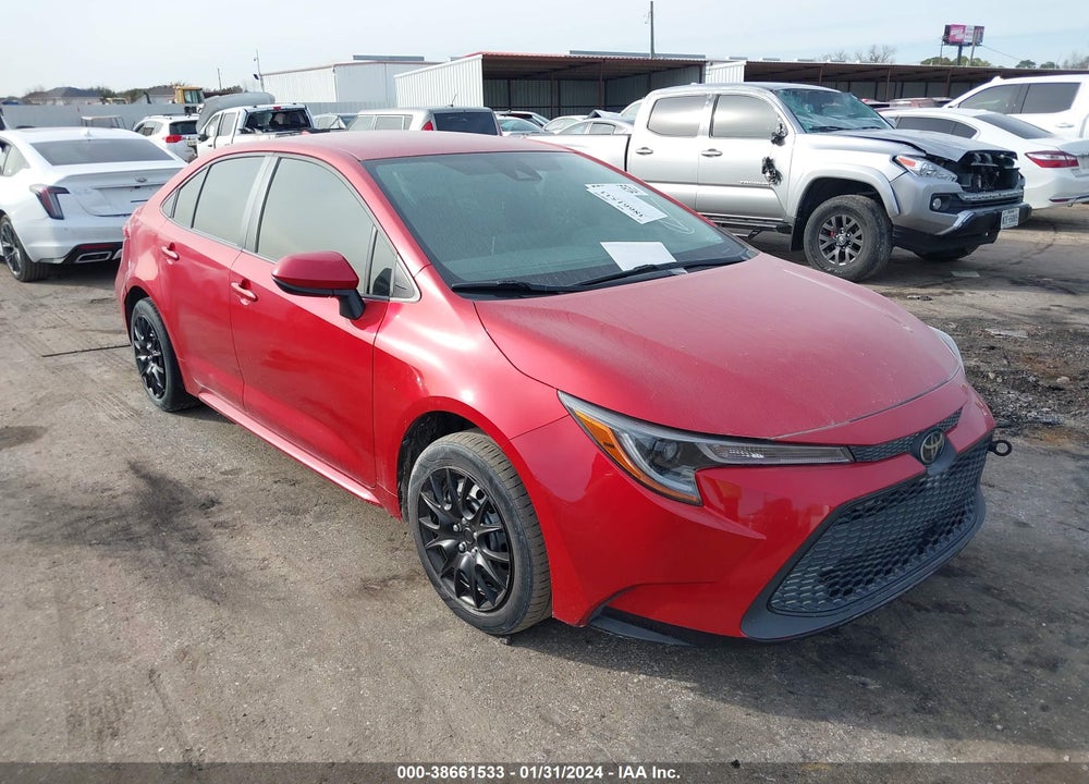 2020 TOYOTA COROLLA LE VIN: JTDEPRAE9LJ077982