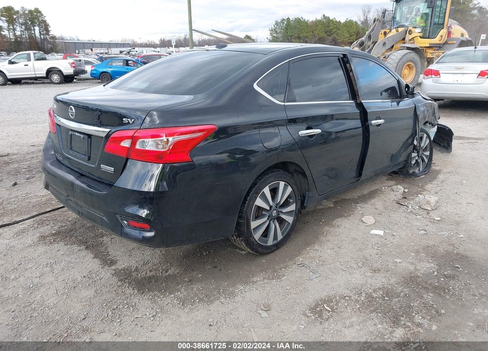 2019 NISSAN SENTRA SV VIN: 3N1AB7AP6KY390598