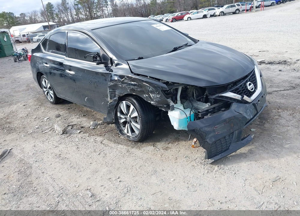 2019 NISSAN SENTRA SV VIN: 3N1AB7AP6KY390598