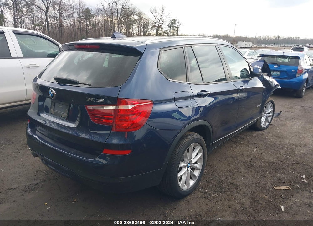 2017 BMW X3 XDRIVE28I VIN: 5UXWX9C31H0T19434