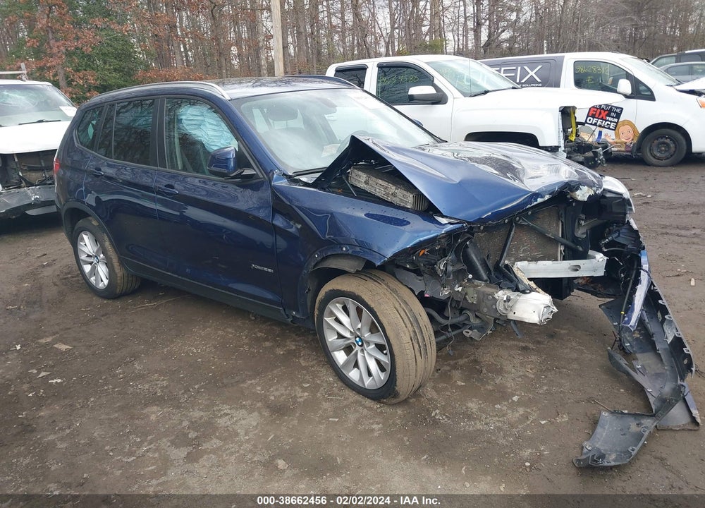 2017 BMW X3 XDRIVE28I VIN: 5UXWX9C31H0T19434