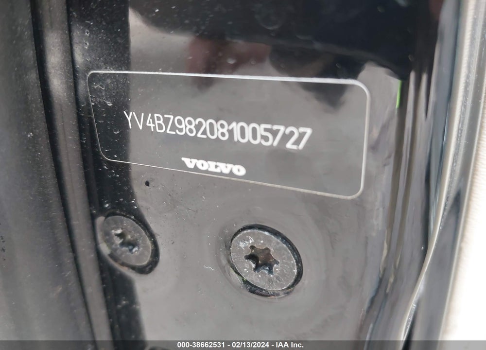 2008 VOLVO XC70 3.2 VIN: YV4BZ982081005727