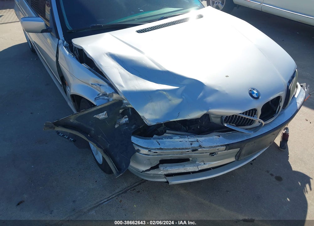2001 BMW 3 SERIES 325I VIN: WBAAV33471FU94455