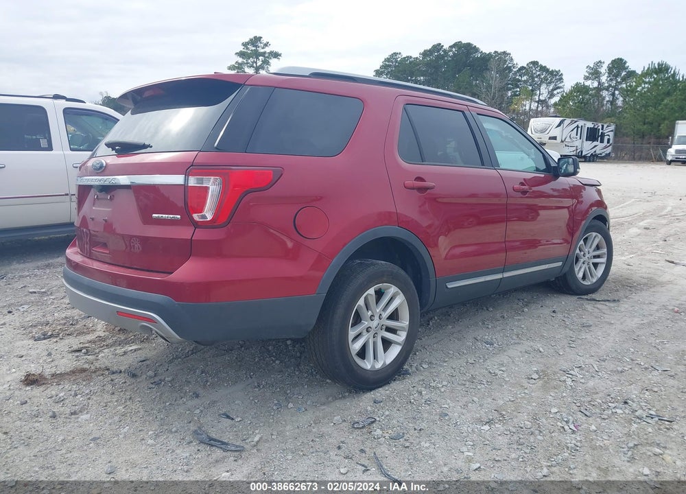2016 FORD EXPLORER XLT VIN: 1FM5K7D8XGGB49604