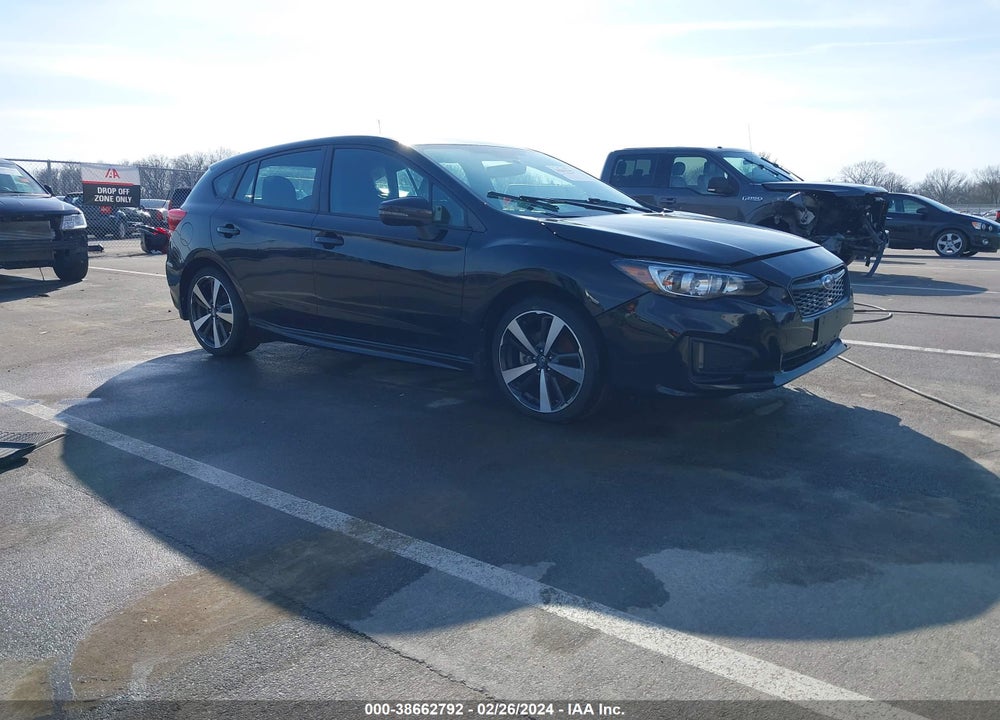 2019 SUBARU IMPREZA 2.0I SPORT VIN: 4S3GTAM62K3708004