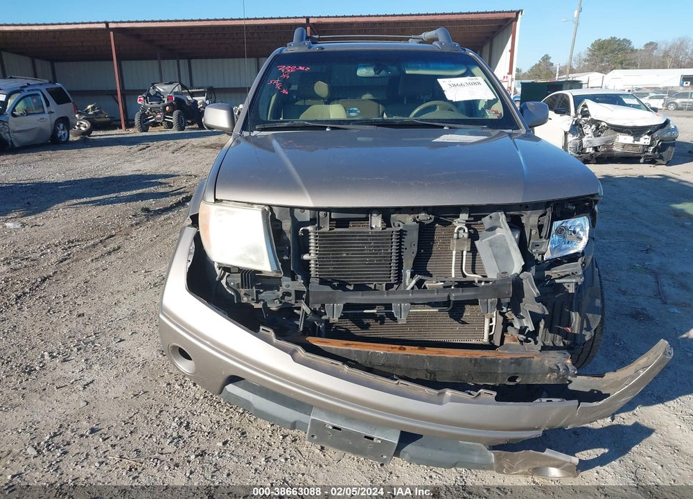 2008 NISSAN FRONTIER LE VIN: 1N6AD07W88C429249