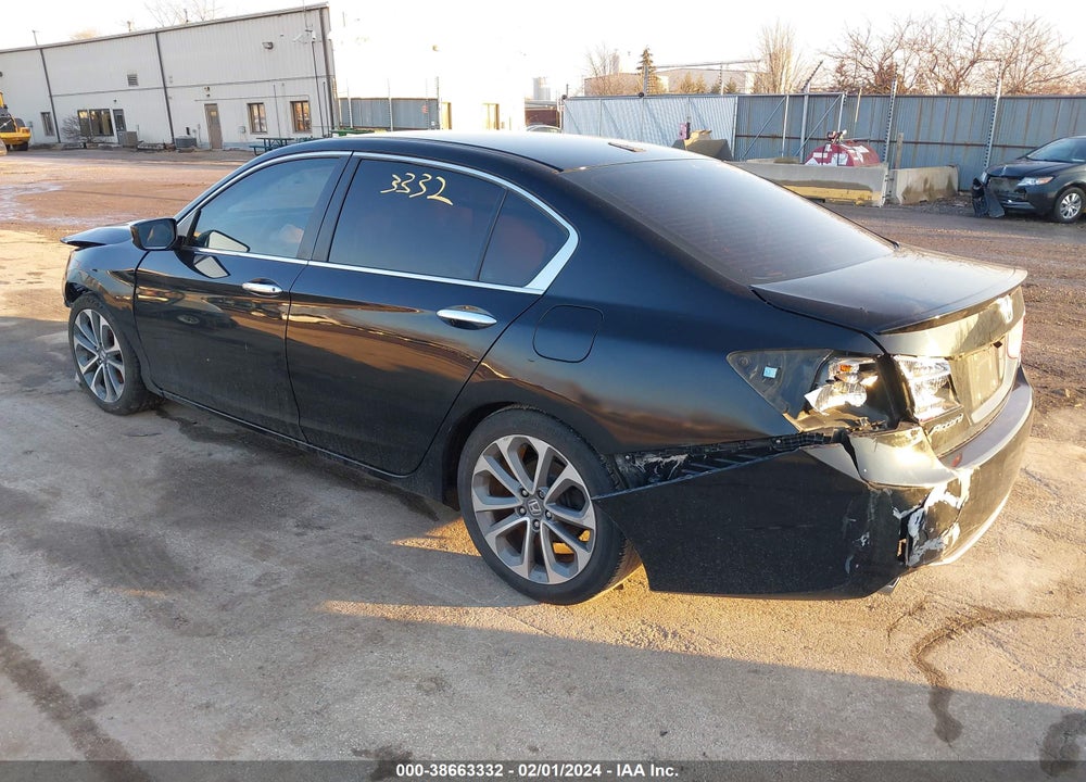 2014 HONDA ACCORD SPORT VIN: 1HGCR2F54EA112451