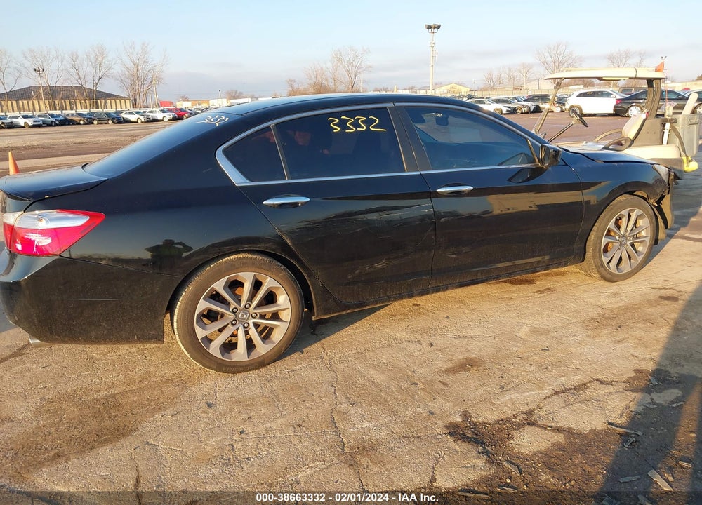 2014 HONDA ACCORD SPORT VIN: 1HGCR2F54EA112451