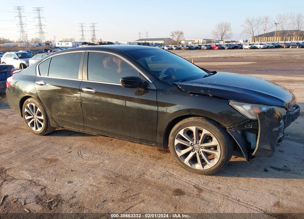 2014 HONDA ACCORD SPORT VIN: 1HGCR2F54EA112451